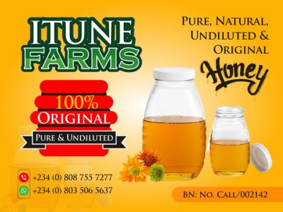 ITUNE FARMS ORIGINAL HONEY