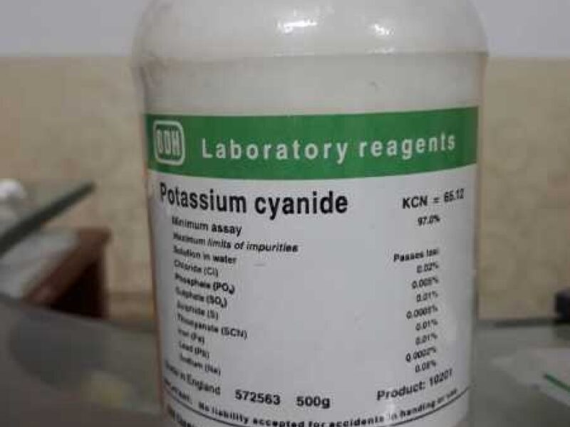99.8% pure potassium cyanide powder and pills for sale